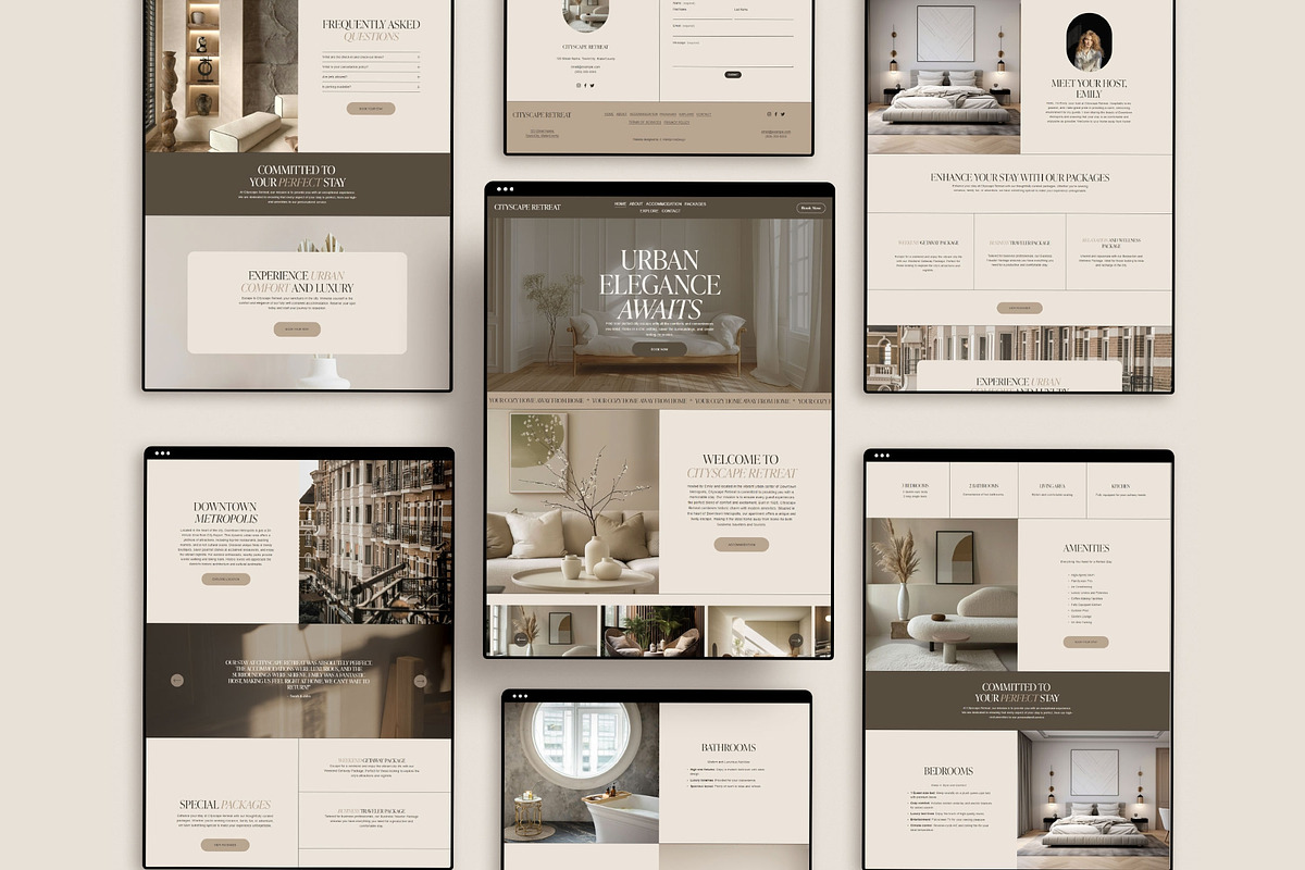 Airbnb Host Website Template, a Squarespace Template by ColorMondays (Photo 2 of 10)