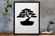 Bonsai Silhouette SVG, an Object Illustration by newminddesign (Thumbnail 4 of 5)