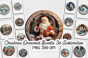 Christmas Ornament Bundle 3d