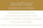 Meatloaf Font Family, a Font by Brittney Murphy Design (Thumbnail 7 of 7)