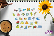 Funny Summer Cartoon Illustration, a Seasonal Illustration by Jocularity Art (Thumbnail 2 of 3)