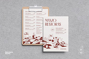 Bakery and Pastry Shop Menu, a Stationery Template by Neermana (Thumbnail 1 of 4)