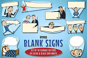 RTRO Blank Signs 2