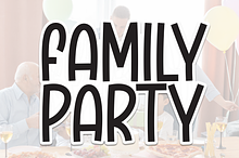 Family Party | Script Font
