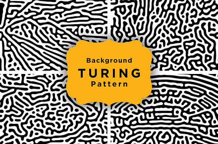 Turing Pattern Background | Graphic Patterns ~ Creative Market