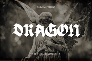 Dragon - Blackletter Font