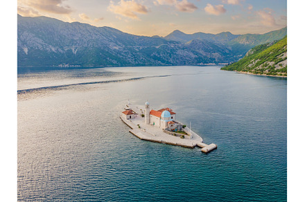 Picturesque island st. George and, an Architecture Photo by Elizaveta Galitskaya
