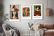 Art Print Poster Inspired by Picasso, a Decorative Illustration by Vibrand Studio (Thumbnail 13 of 14)