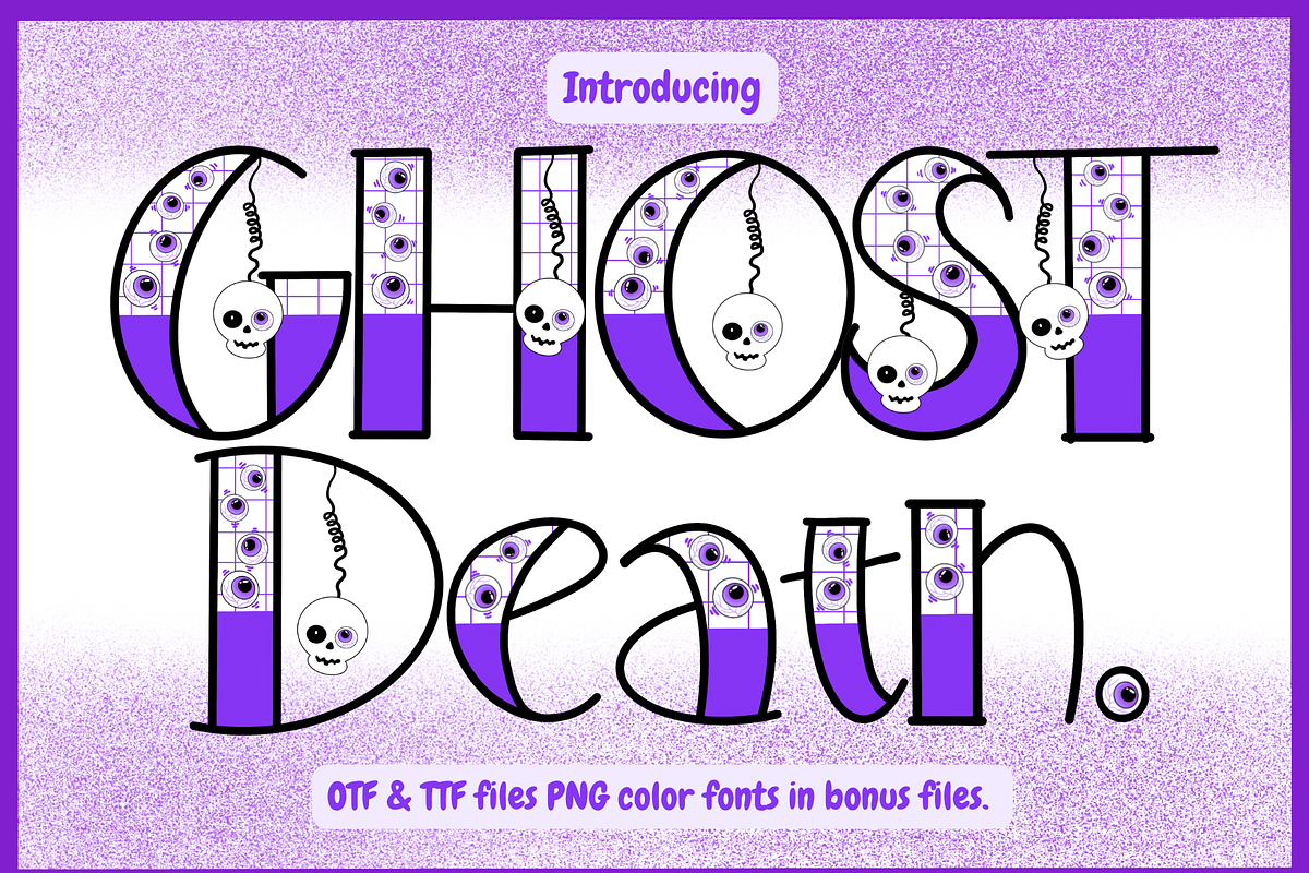 Ghostdeath-PNG fonts, a Handwritten Font by It me digital art (Photo 1 of 7)