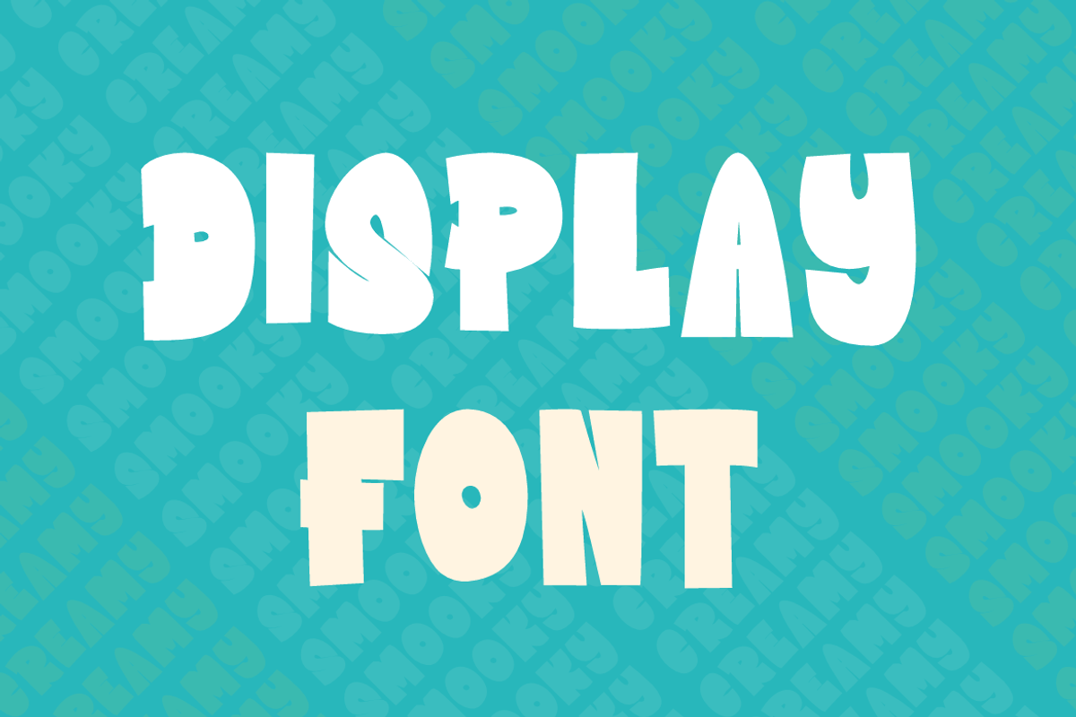 Smooky Creamy - Food & Display Font, a Handwritten Font by QR Design Studio (Photo 7 of 8)