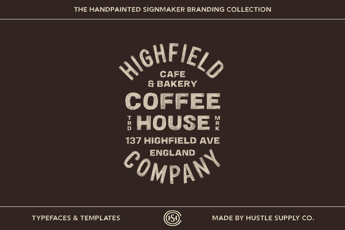 The Handpainted Signmaker Collection, a Handwritten Font by Hustle Supply Co. (Photo 7 of 16)
