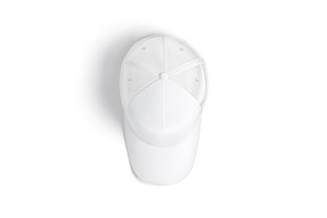 White Sport Baseball Cap 3D Model