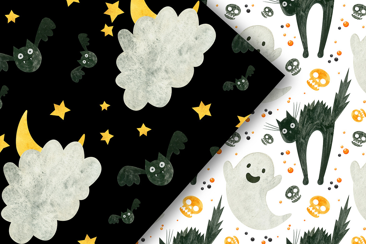 Orange Halloween Clipart & Patterns, an Object Graphic by Valin Malin (Photo 10 of 14)