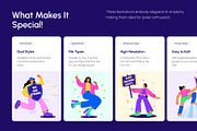 60 Youth Day Flat Illustrations, a Person Illustration by Creative Stall (Thumbnail 2 of 11)