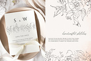 ROSE line art floral collection, a Decorative Illustration by Yuliia Lashevska (Thumbnail 9 of 10)
