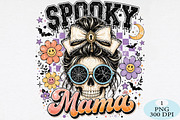 Spooky Mama Png,Halloween PNG, a Seasonal Illustration by Daily.Designs (Thumbnail 1 of 5)