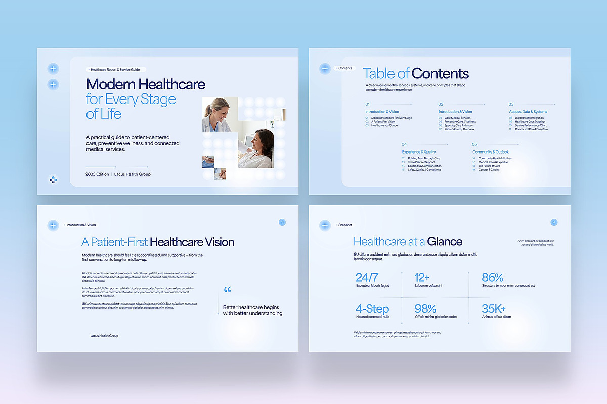 Medical Healthcare Presentation, a Presentation Template by BrandPacks (Photo 2 of 7)
