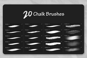 Chalker - Procreate Brush