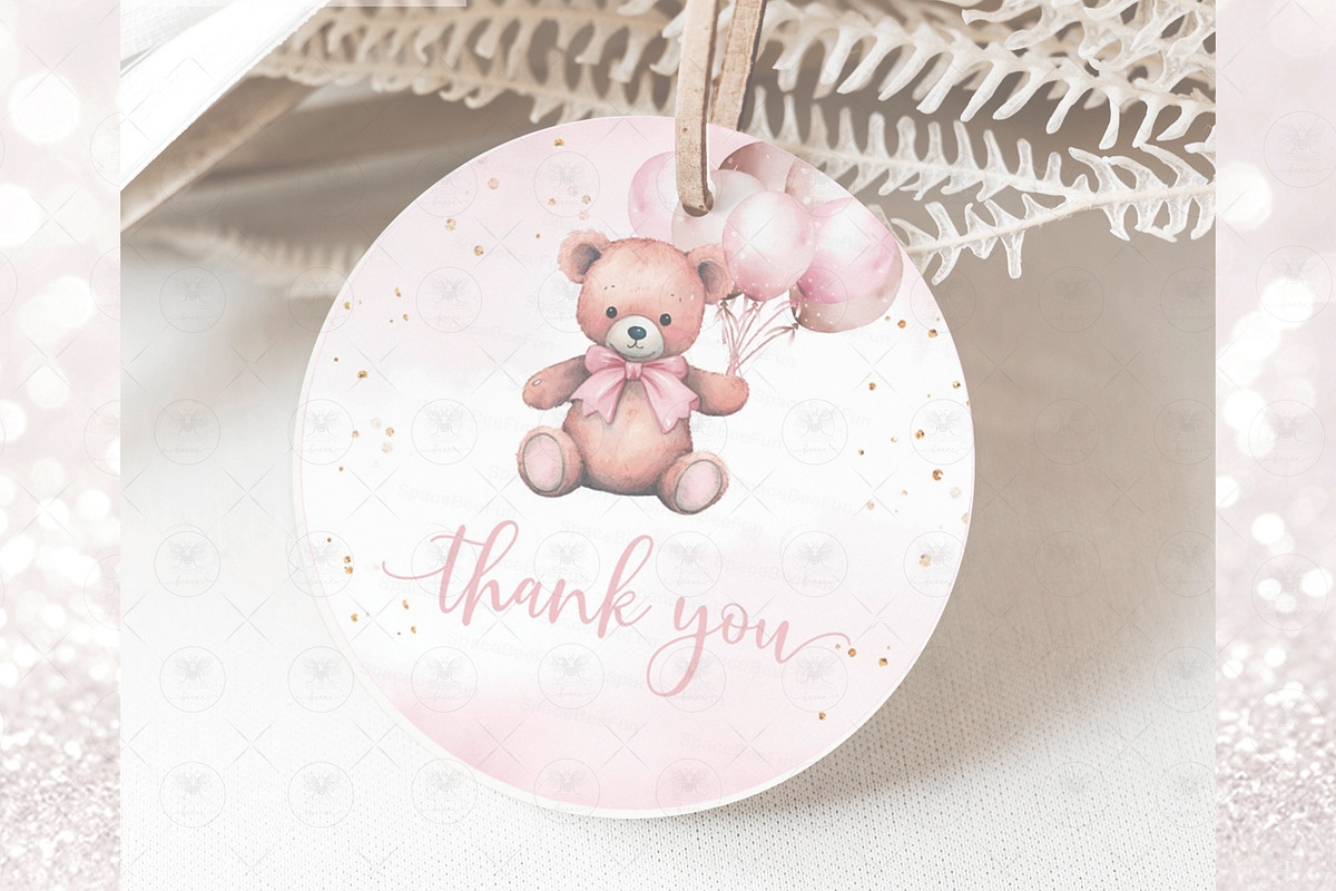 Teddy Bear Watercolor clipart, an Animal Illustration by BigCakeBee (Photo 4 of 4)