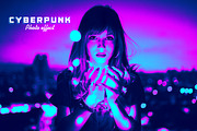 Cyberpunk psd photo effect, a Layer Style Add-On by Pixel Gallery (Thumbnail 2 of 4)