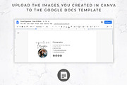 Email Signature | Canva + Gmail, a Templates & Theme by Thirty One Palms Studio (Thumbnail 3 of 7)
