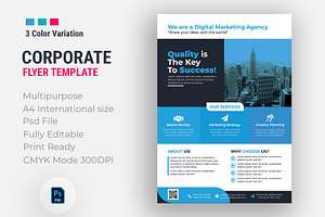 Corporate Flyer Template Design