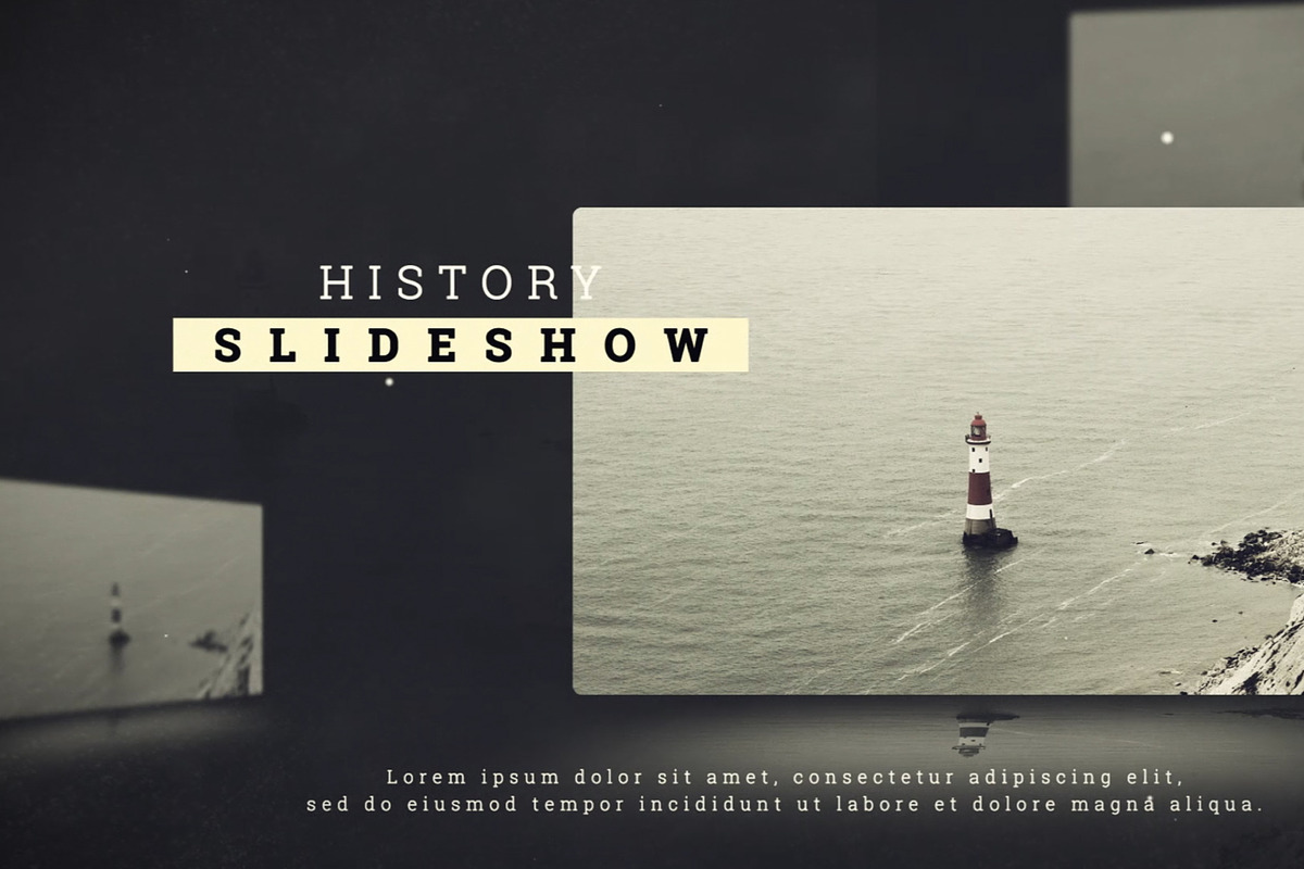 History Slideshow, a Templates & Theme by mdlabdesign