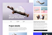 Dexfolio - Creative Agency Portfolio, an UI Kit Template by fusionlab (Thumbnail 7 of 11)