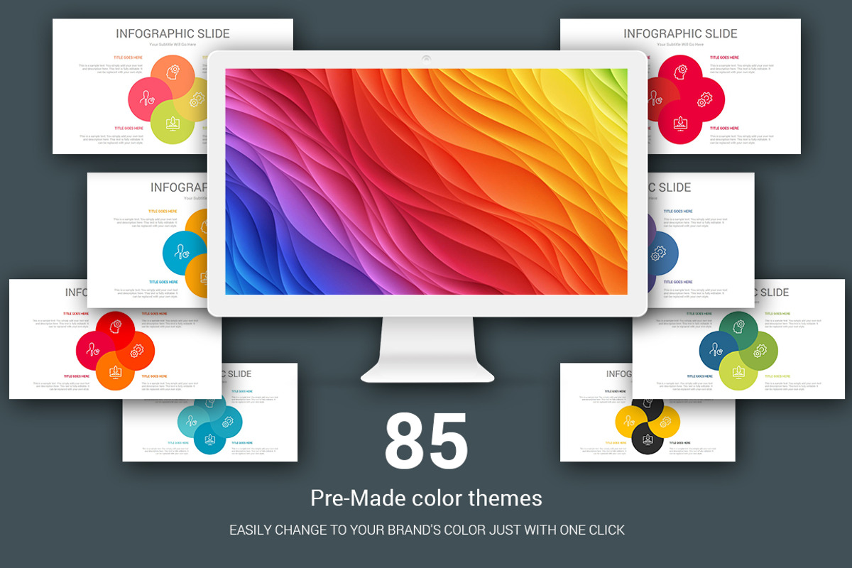 Modern Minimal PowerPoint Template, a Presentation Template by SlideArt (Photo 3 of 22)