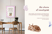 Cottage core illustrations & frames, a Decorative Illustration by Yuliia Lashevska (Thumbnail 4 of 9)