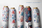 CORALS, a Pattern Graphic by HannaStudio (Thumbnail 6 of 7)