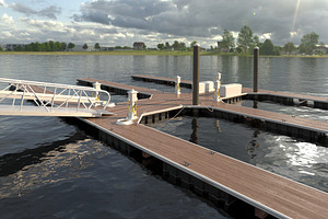 Marina - Boat Slips - Floating Dock