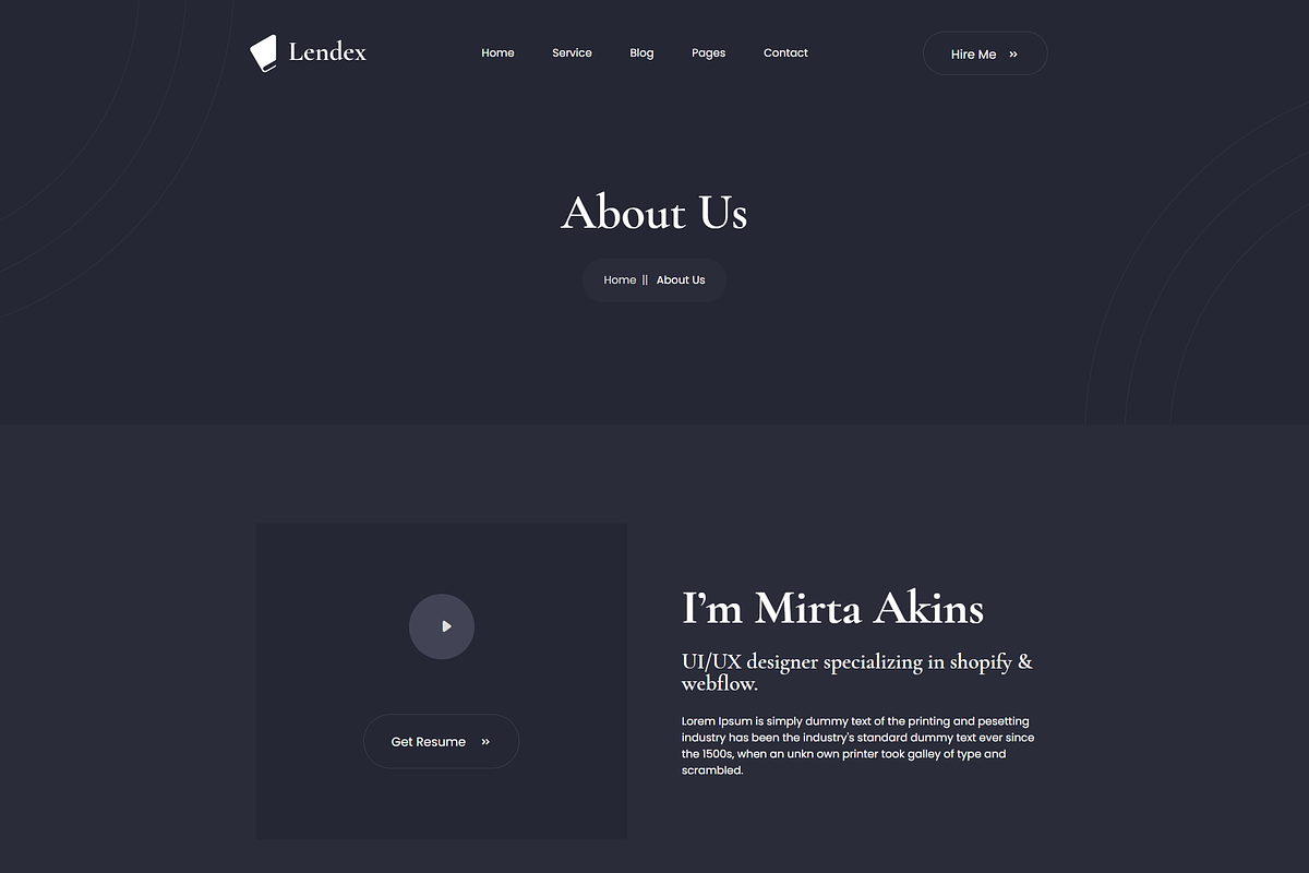 Web Developer Portfolio Gatsby Theme, a React Template by HasThemes (Photo 3 of 3)