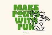 Groovezilla - Retro Bold Fonts, a Sans Serif Font by Dikas Studio (Thumbnail 19 of 20)