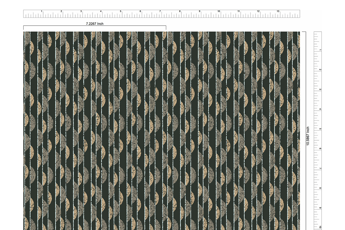 Vintage Geo Seamless Pattern, a Pattern Graphic by JESSIE BLOOM STUDIO (Photo 3 of 3)