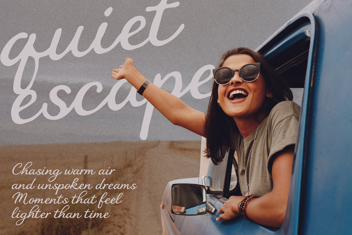The Florishia – Romantic Nostalgic S, a Script Font by Creacy Studio (Photo 6 of 9)