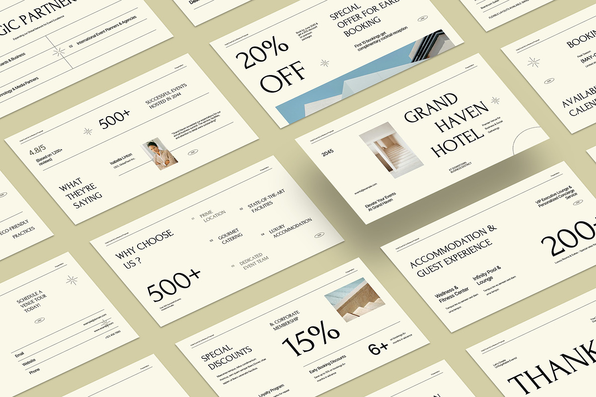 Hotel Event Proposal Keynote preview 5