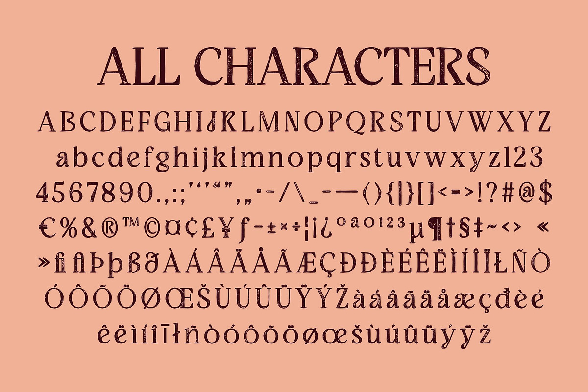 CS Quiles Stamp, a Serif Font by Craft Supply Co. (Photo 8 of 8)