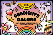 Illustrator Gradients Galore, a Gradient Add-On by The Artifex Forge (Thumbnail 1 of 37)