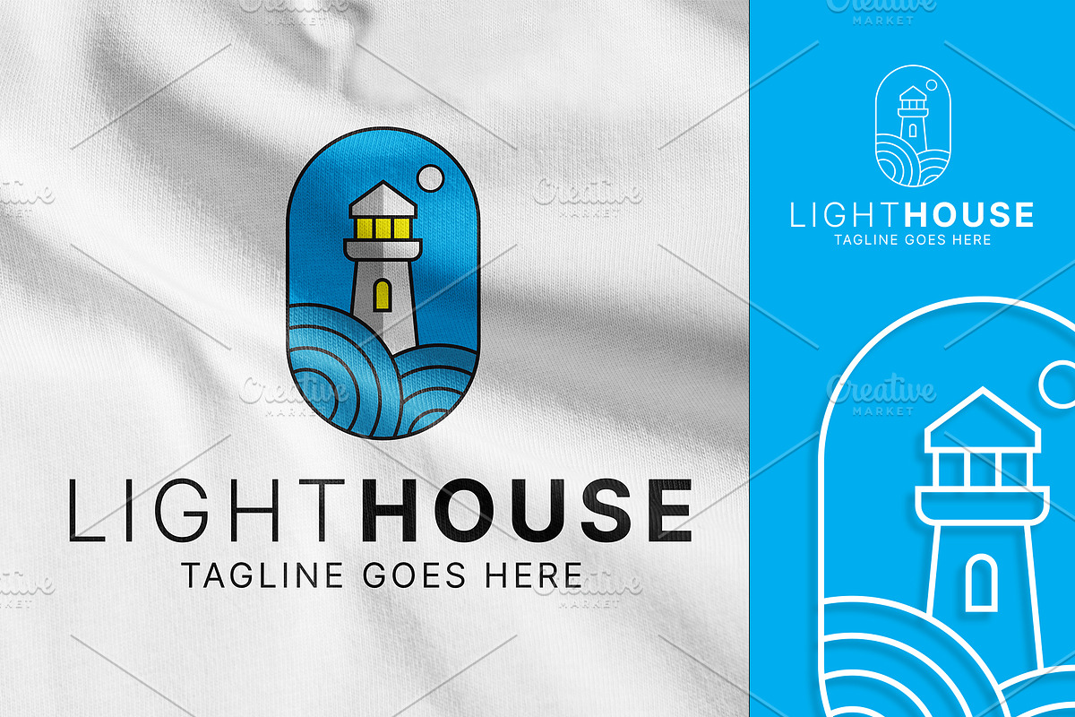 Light House Logo, a Branding & Logo Template by Logo Lab (Photo 1 of 4)