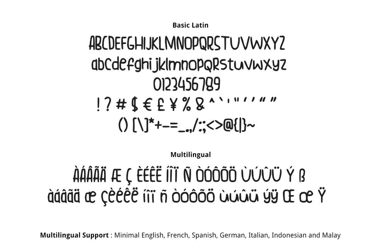 Simple Thing, a Sans Serif Font by YandiDesigns (Photo 2 of 4)
