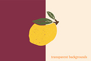 Italian Summer Retro Linocut Clipart, a Decorative Illustration by Ginny and Sam (Thumbnail 5 of 12)