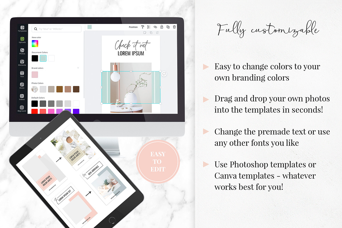 SALE! Ladyboss Pinterest Templates, a Social Media Template by SwitzerShop (Photo 7 of 8)