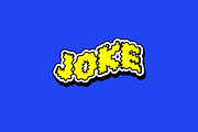 3D Cartoon Funny Text Effect Comic, a Layer Style Add-On by Posterfello (Thumbnail 3 of 3)