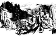 INK. 40 Photoshop Brushes for Inking, a Brush Add-On by Eldar Zakirov's (Thumbnail 11 of 13)