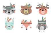 Baby Patterns! Cute Indians!, a Pattern Graphic by Irene_Boiko_ART (Thumbnail 8 of 11)