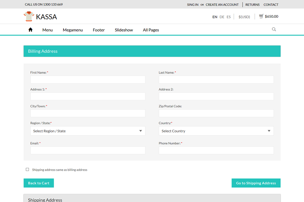 Kassa Ecommerce Responsive Template, a Bootstrap Template by sanjay104030 (Photo 4 of 5)