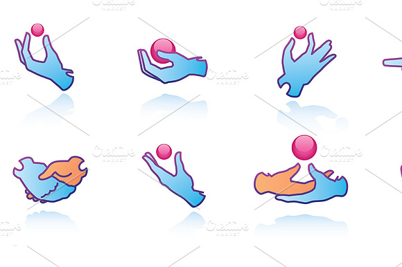 Hands Web Icons