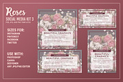 Roses Social Media Kit 3, a Social Media Template by Modern Biz Magic (Thumbnail 2 of 3)
