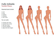 Female Fashion Pose Library, a Person Illustration by Shorena Fashion Draws (Thumbnail 8 of 12)